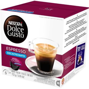 Nescafé Dolce Gusto Espresso Decaffeinato 96g Com 16 Cápsulas