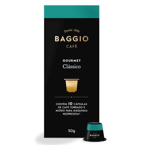 Café Baggio Gourmet Caps Clássico Com 10 Unidades 50g