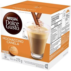 Nescafé Dolce Gusto Mochaccino Canela 275g Com 16 Cápsulas