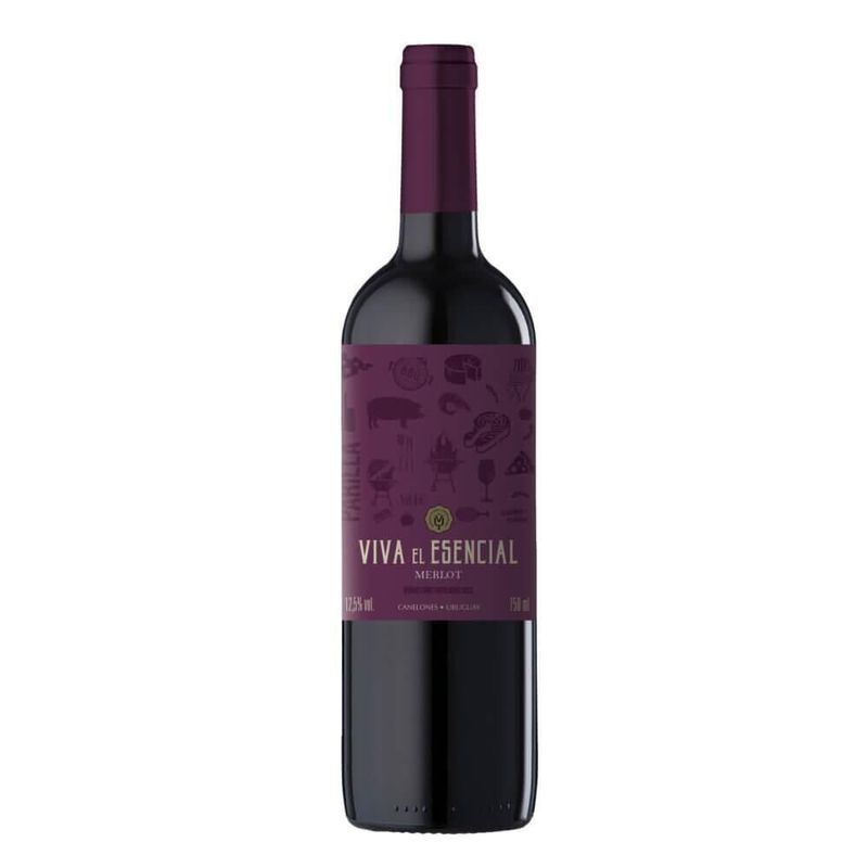 vinho-tinto-uruguaio-viva-el-esencial-merlot