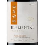 vinho-chileno-emiliana-elemental-reserva-carmenere