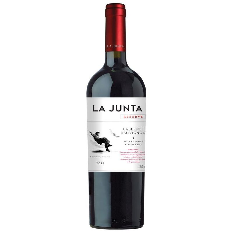 Vinho Bodega La Junta Tinto Seco Chile Reserva Cabernet Sauvignon 750ml