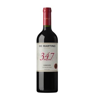 Vinho Tinto Chileno De Martino 347 Carménère