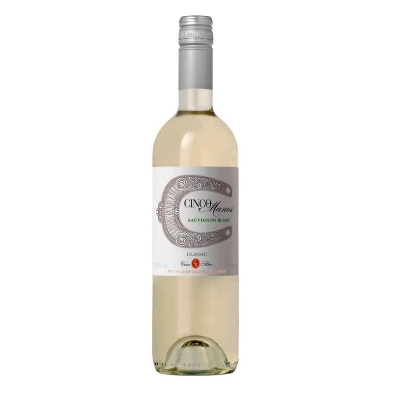 vinho-branco-chileno-casa-silva-cinco-manos-classic-sauvignon-blanc