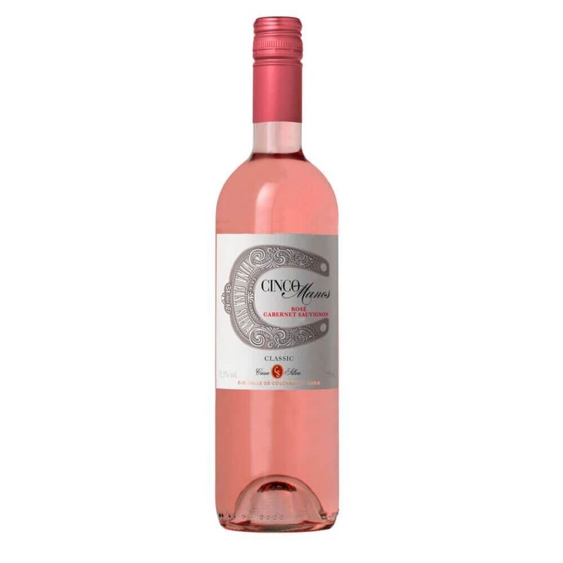 vinho-rose-chileno-casa-silva-cinco-manos-classic-cabernet-sauvignon