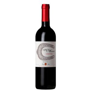 Vinho Tinto Chileno Casa Silva Cinco Manos Classic Carménère