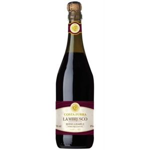 Vinho Tinto Frisante Costa Furra Lambrusco Dell'Emilia Amabile