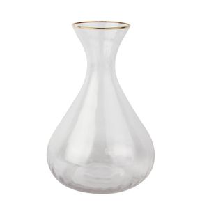 Jarra Acasa Vidro Transparente E Dourado 2L Ref.: 19001