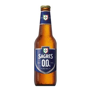 Cerveja Portuguesa Sagres Sem Álcool