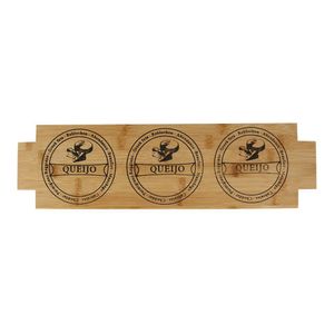 Tábua para Queijo de Bambu Retangular A/casa