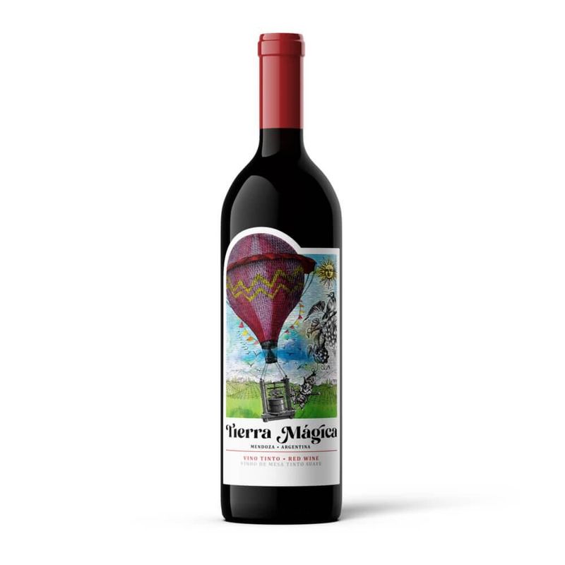 Vinho Bodega Rpb Tinto Suave Argentina Tierra Mágica Blend 750ml
