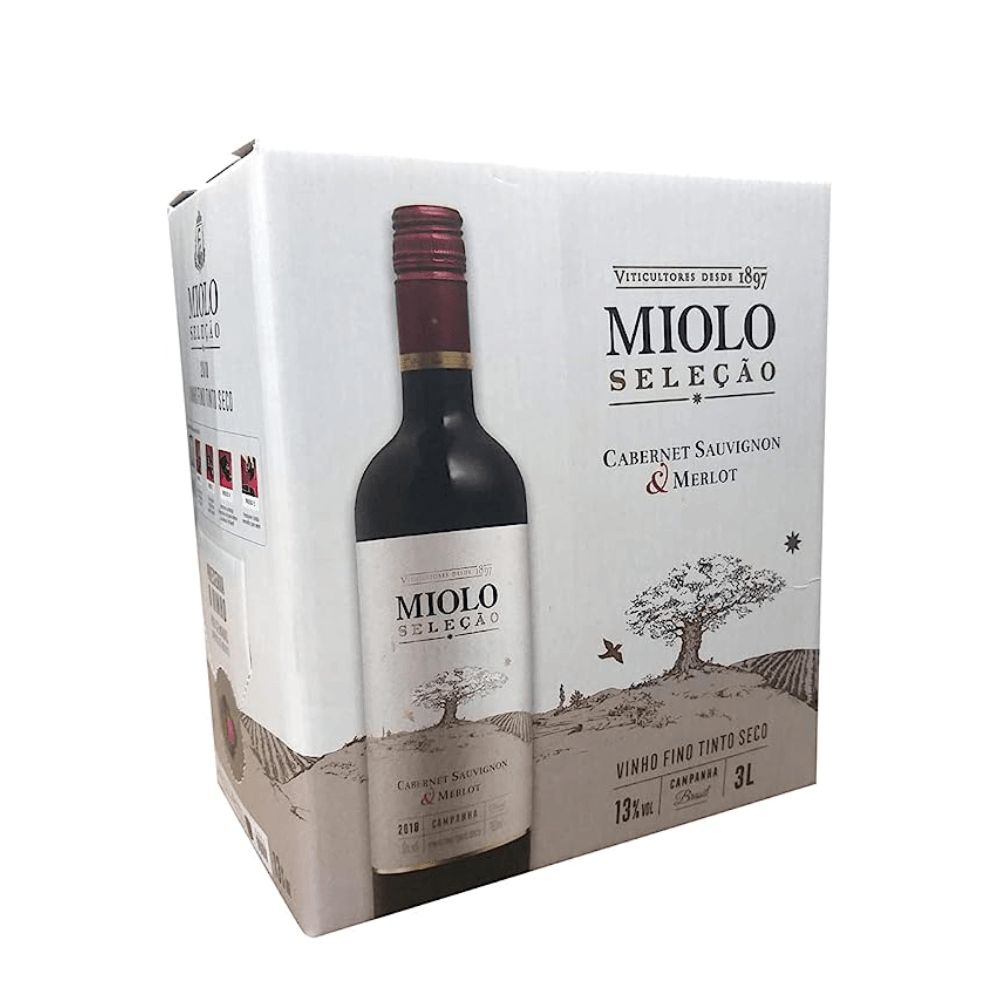 Vinho Brasileiro Tinto Reserva Miolo Cabernet Sauvignon Campanha