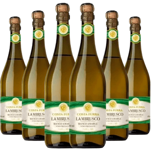 Kit 6 Garrafafas Lambrusco Branco