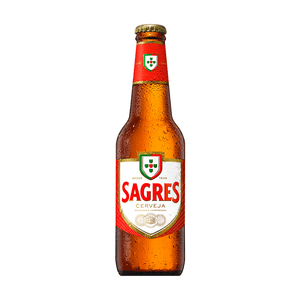 Cerveja Portuguesa Sagres Lager 330ml