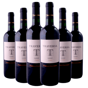 Kit 6 Garrafas Uruguaio Traversa Tannat