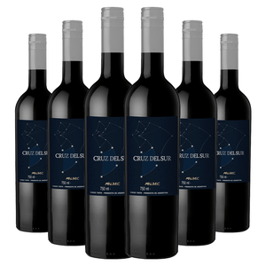 Kit 6 Garrafas Argentino Cruz Del Sur Malbec