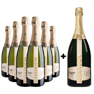 Kit 6 Espumantes Chandon Brut+ 1 Magnun 1,5L Grátis