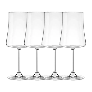 Kit 04 Taças de Cristal Haus para Vinho