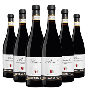 Kit  6 Garrafas Barolo Sartirano e Figli