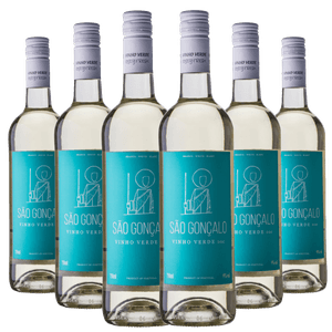 Kit 6 Garrafas São Gonçalo Vinho Verde D.O.C