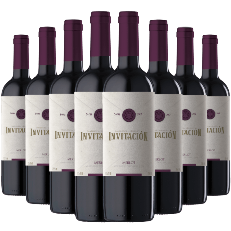 Kit-8-garrafas-Vinho-Invitacion-Merlot