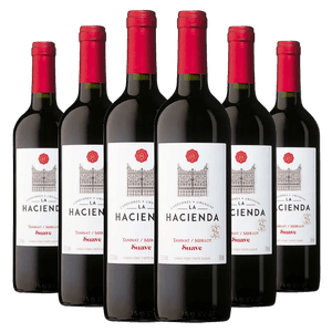 Kit Caixa Fechada 6 Garrafas La Hacienda Sweet Tannat Merlot