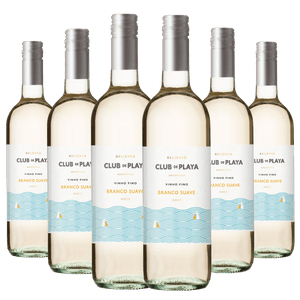 Kit Caixa Fechada 6 Garrafas Vinho Branco Club de Playa