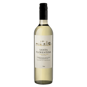 Vinho Branco Santa Florentina Torrontés Riojano Chardonnay