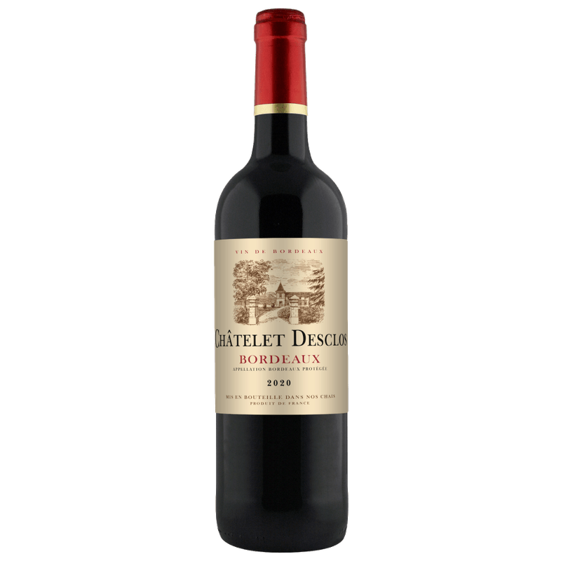 Vinho-Tinto-Frances-Chatelet-Desclos-Bordeaux