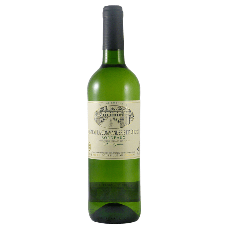 Vinho-Branco-Frances-Chateau-La-Commanderie-De-Queyret-Bordeaux