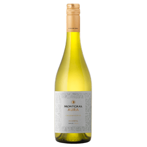 Vinho Branco Chileno Montgras Aura Reserva Chardonnay