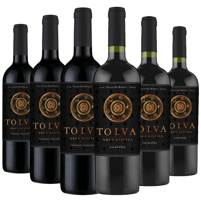 Kit-6-Garrafas-Vinho-Tolva-Gran-Reserva-Carmenere-e-Cabernet-Saubignon