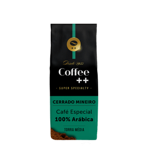 Café Coffee++ Torrado e Moído Cerrado Mineiro Fazenda Bom Jardim 250g