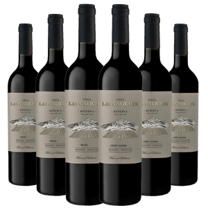 Kit 6 Vinho Belhara Las Caliches Reserva