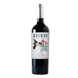 Vinho Argentino Quinde Malbec Orgânico