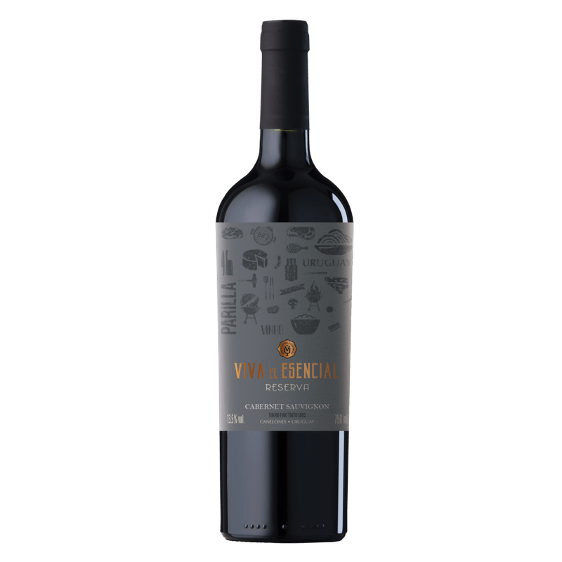 Vinho-Tinto-Uruguaio-Viva-El-Esencial-Reserva-Cabernet-Sauvignon