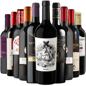Kit 10 Vinhos Tintos Best Sellers