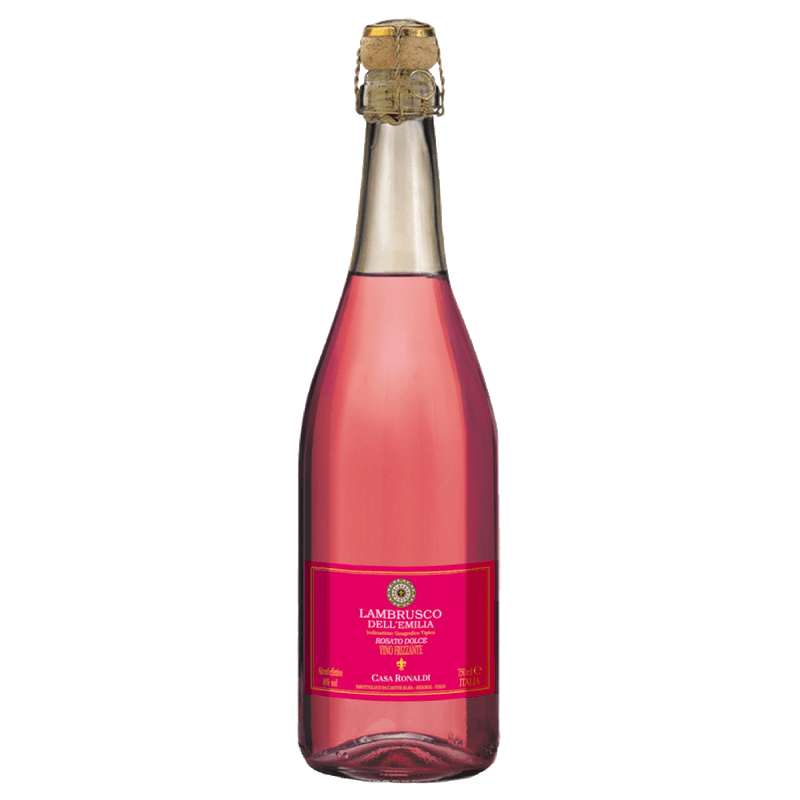 Vinho-Rose--Frisante-Casa-Ronaldi--Lambrusco-Dell-Emilia-Dolce