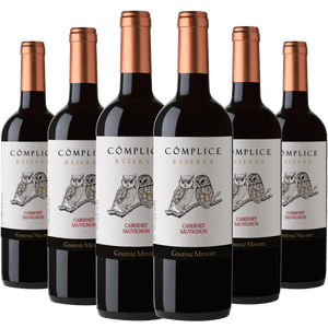 Kit Caixa Fechada 6 Vinhos Cómplice Reserva Cabernet Sauvignon