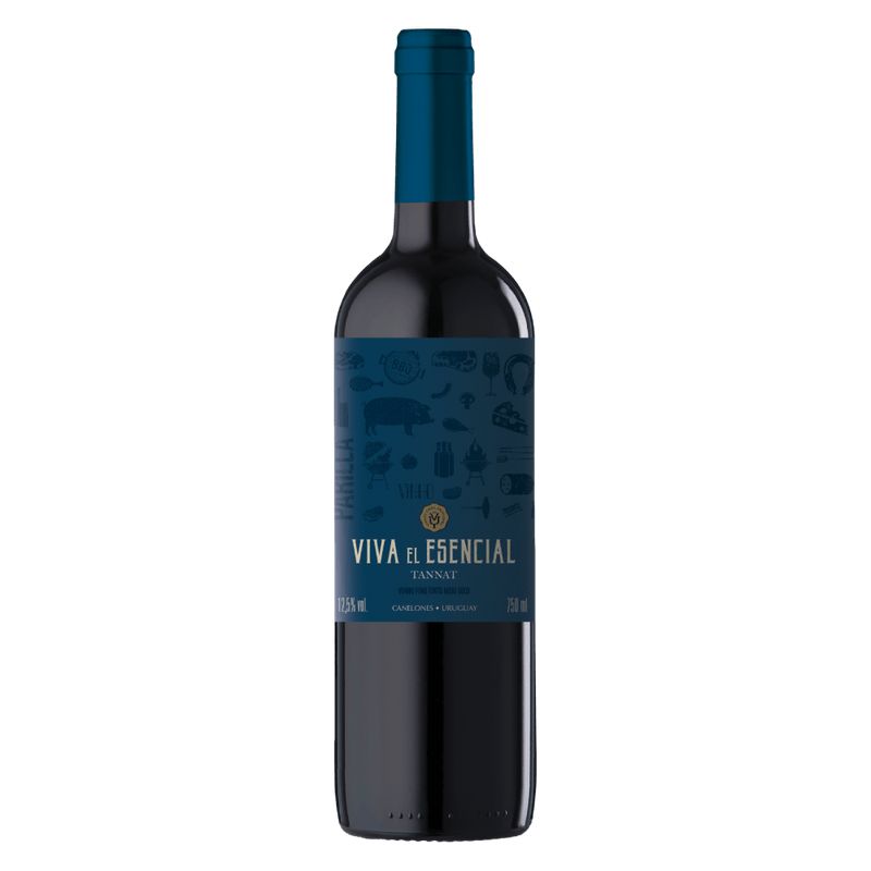 Vinho-Tinto-Uruguaio-Viva-El-Esencial-Tannat