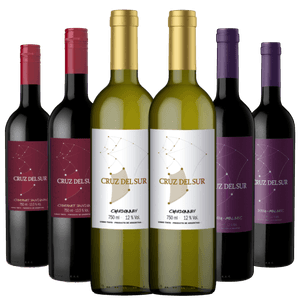 Kit 6 Vinhos Argentinos Cruz del Sur