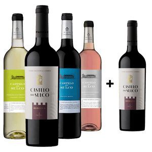 Kit 4 Vinhos Português Seleção dos Enólogos + 1 Vinho Reserva Grátis