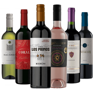 Kit 6 Vinhos da América do Sul