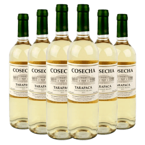 Kit Caixa Fechada 6 Vinhos Branco Tarapacá Cosecha Sauvignon Blanc