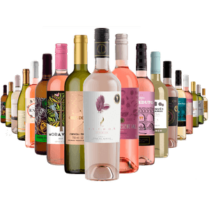 Kit 18 Vinhos Brancos e Rosés do Mundo