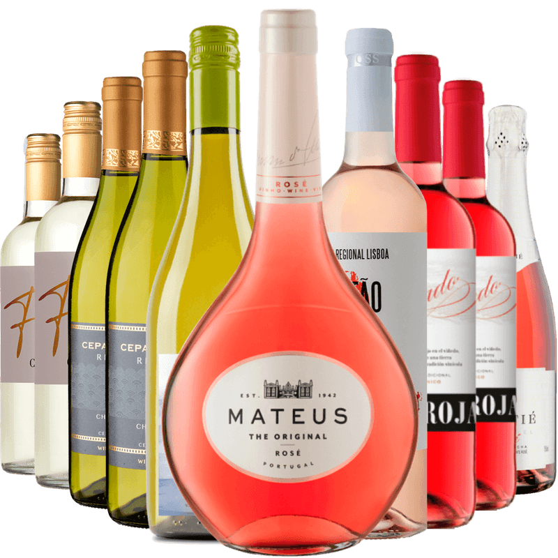 Kit-10-Vinhos--Brancos-e-Roses-Selecao-Especial