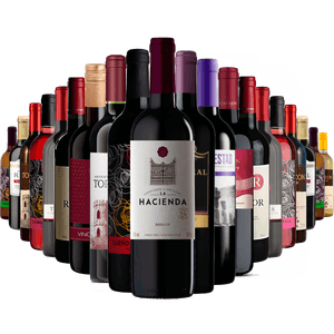 Kit Adega Cheia 20 Vinhos