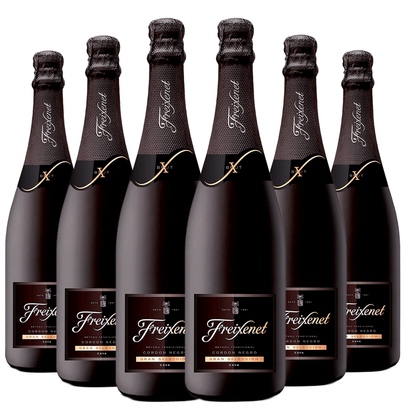 Kit-Caixa-Fechada-6-Cava-Freixenet-Cordon-Negro-Brut