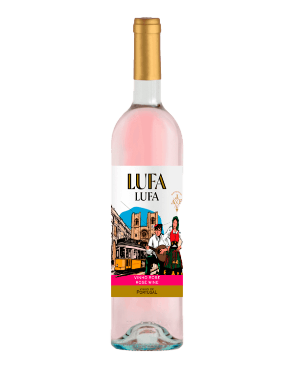Frisante Ajf Selected Wines Rosé Suave Portugal Lufa Lufa Aragonez, Cabernet Sauvignon, Merlot 750ml