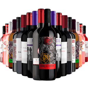 Kit 18 Garrafas Vinhos Imperdíveis